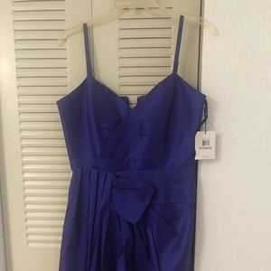 Calvin Klein Blue Short Christmas Party Dress NWT Size 6